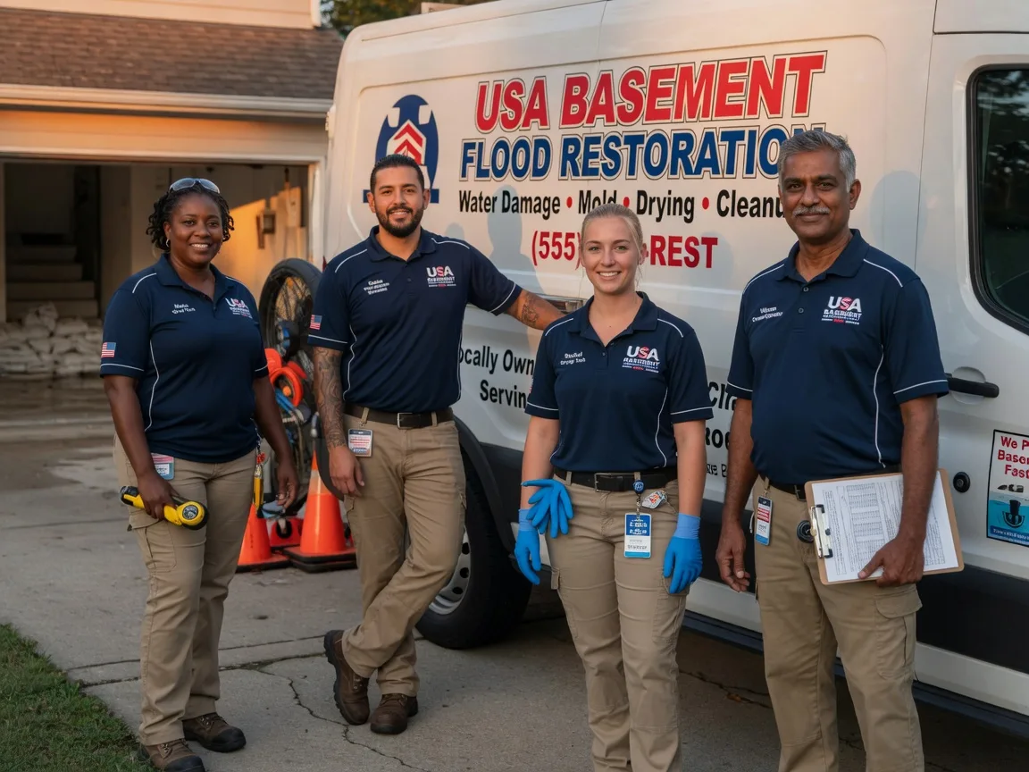 Basement Flood Cleanup company in Harcourt, IA
